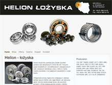Tablet Screenshot of helion.net.pl