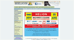 Desktop Screenshot of helion.fr