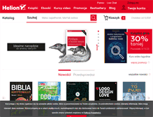 Tablet Screenshot of helion.pl
